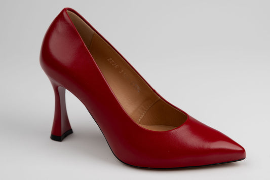 Pantofi damă piele naturală KORDEL 3104 Roșu