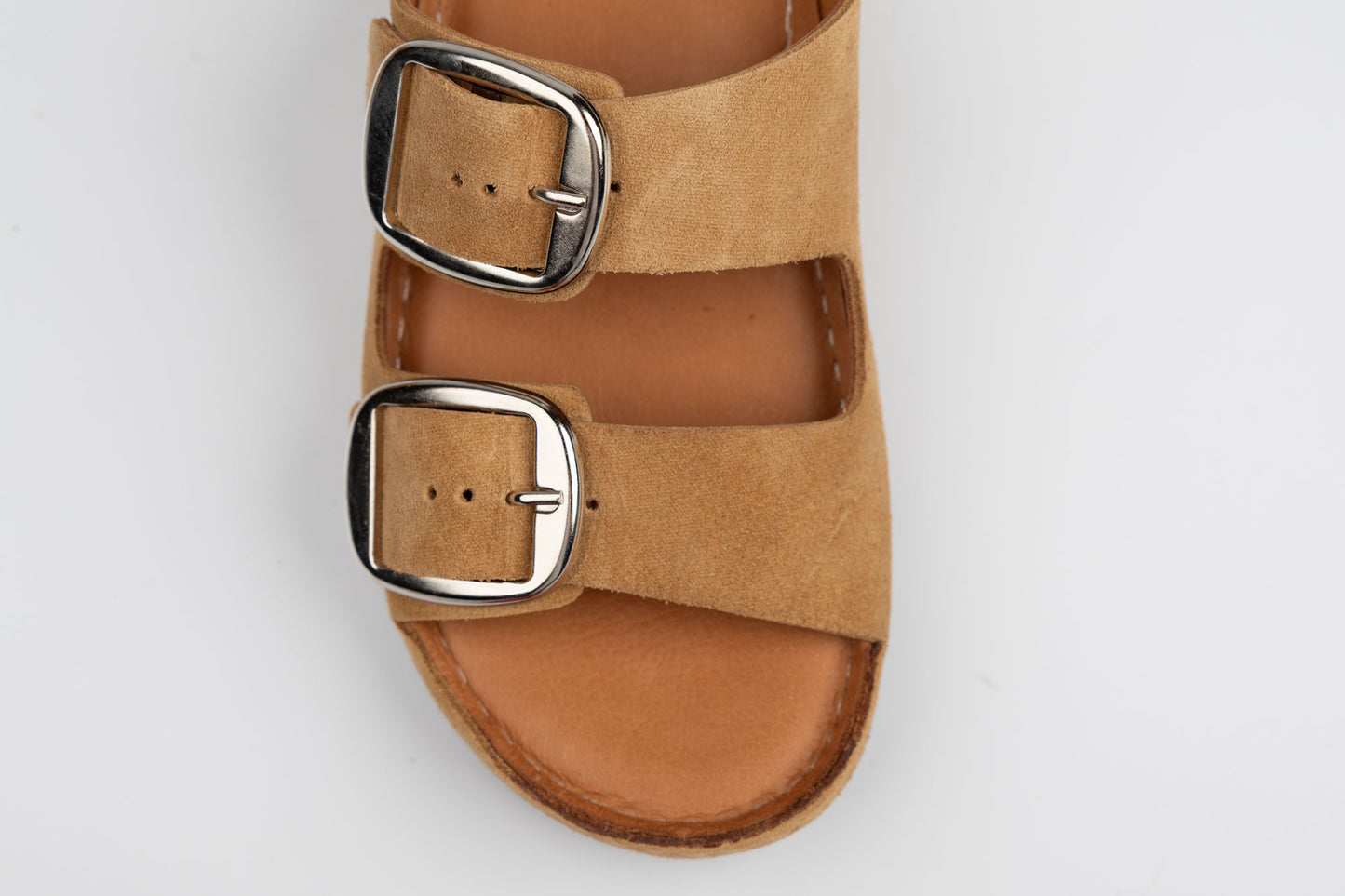 Slapi damă piele naturală  ANAVIOTTI  708 Camel