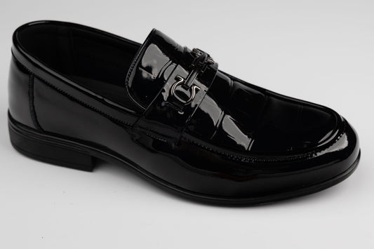 Pantofi barbati piele naturală OSKON 26995 N lac