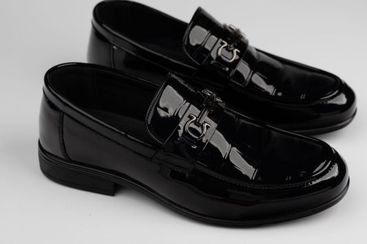 Pantofi barbati piele naturală OSKON 26995 N lac