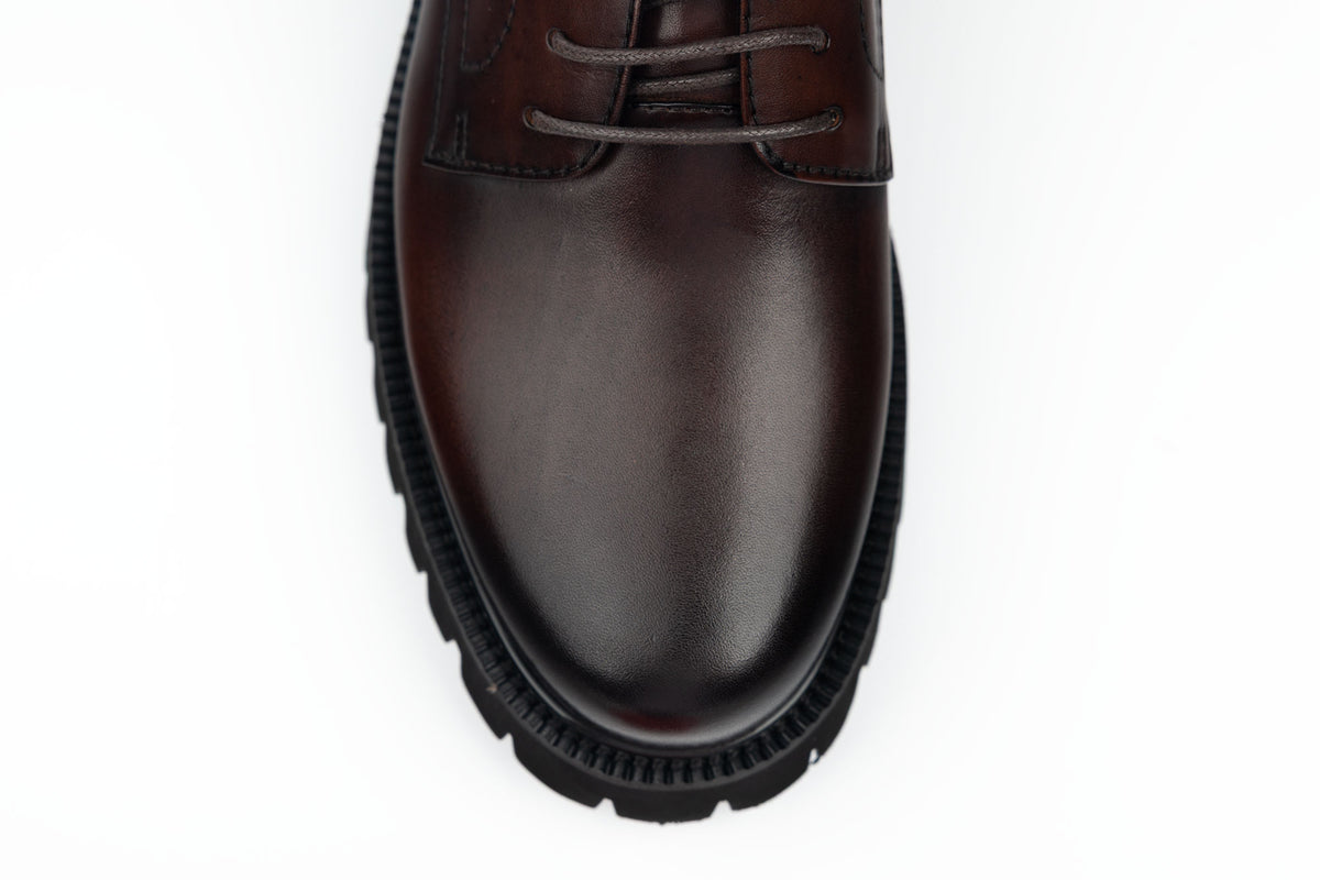 Pantofi bărbați piele naturală FEELING 30724-10 Maro (39-45)