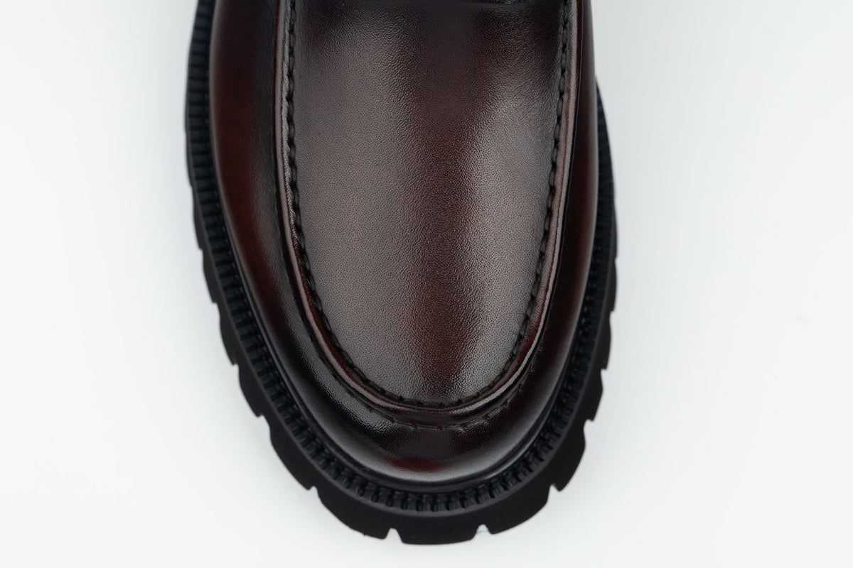 Pantofi bărbați piele naturală 30724-09 Maro (39-45)
