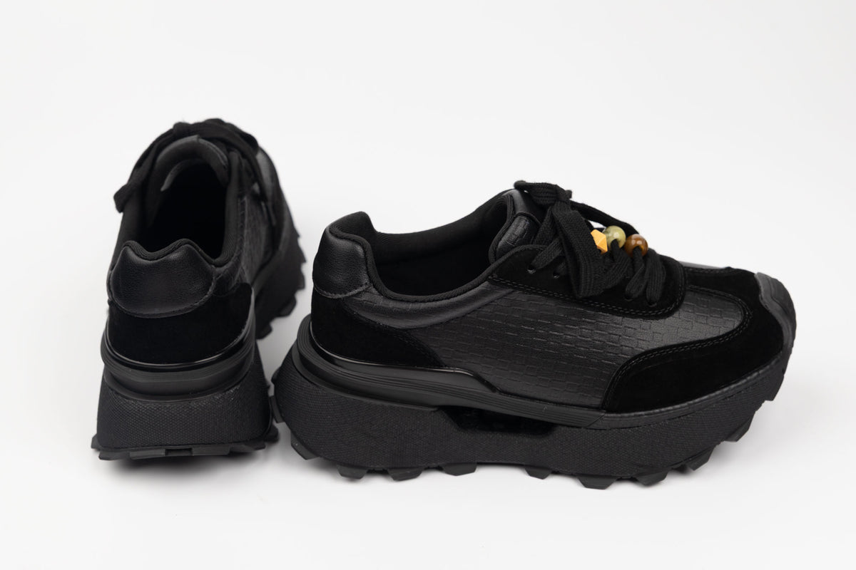 Adidași damă piele naturală FEELING 68102 N