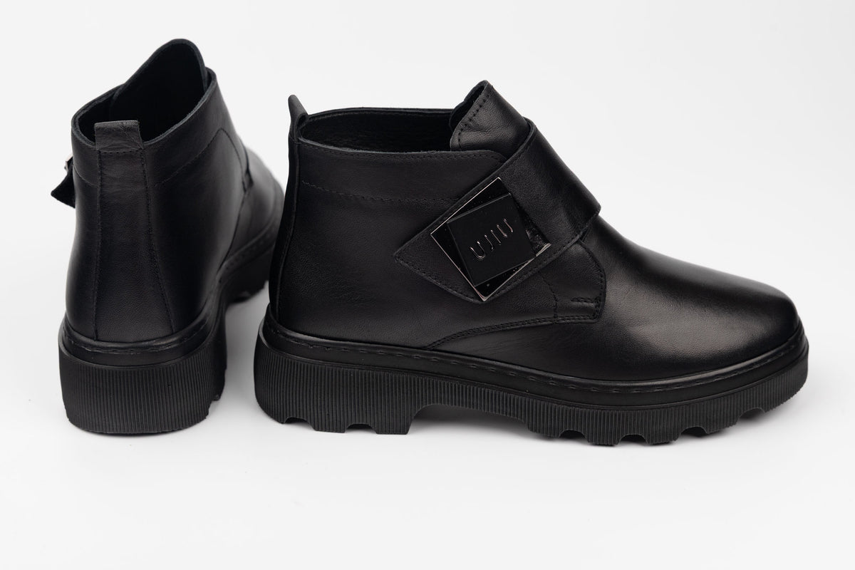 Ghete damă piele naturală DOGATI 011-4041 N box (36-41)