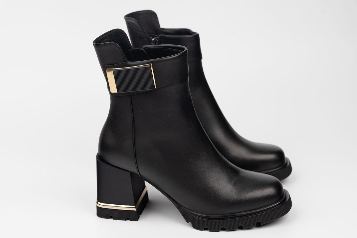 Ghete damă piele naturală DOGATI 1744 N box (36-40)
