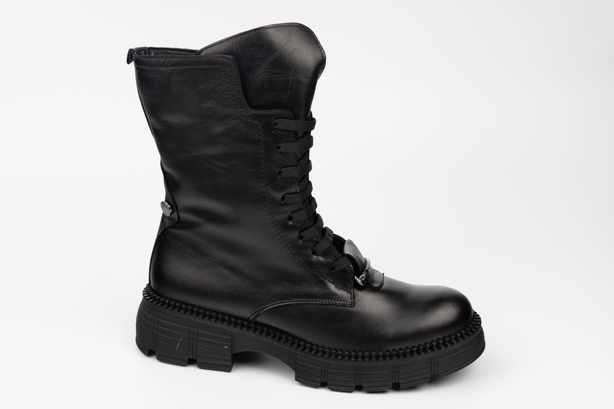 Ghete damă piele naturală DOGATI 002 N box (36-40)