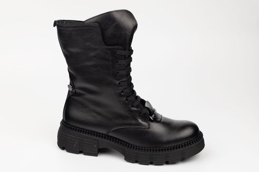 Ghete damă piele naturală DOGATI 002 N box (36-40)