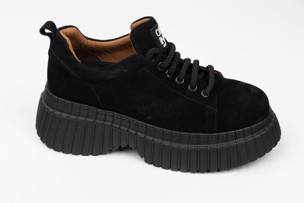 Pantofi damă piele naturală întoarsă DOGATI 70940 N vel