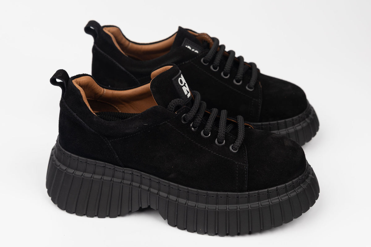 Pantofi damă piele naturală întoarsă DOGATI 70940 N vel