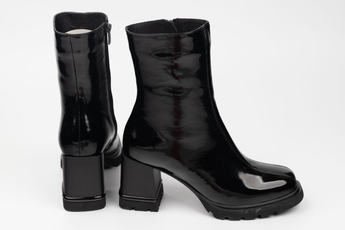 Ghete damă piele naturală DOGATI 1614 N lac(36-40)