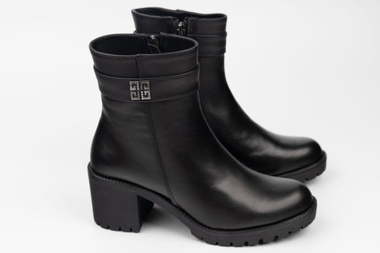 Ghete damă piele naturală DOGATI 2221 N box (36-40)