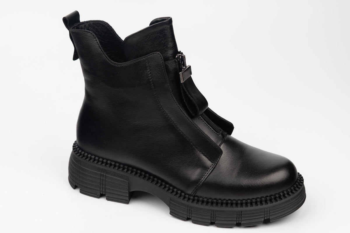 Ghete damă piele naturală DOGATI 005-5789 N box (36-40)