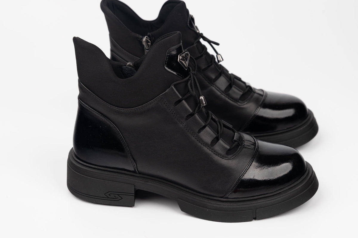 Ghete damă piele naturală DOGATI 500 N box lac (36-40)