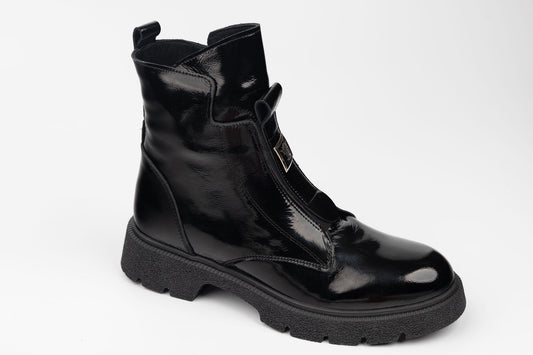 Ghete damă piele naturală DOGATI 091-24129 N lac (36-40)