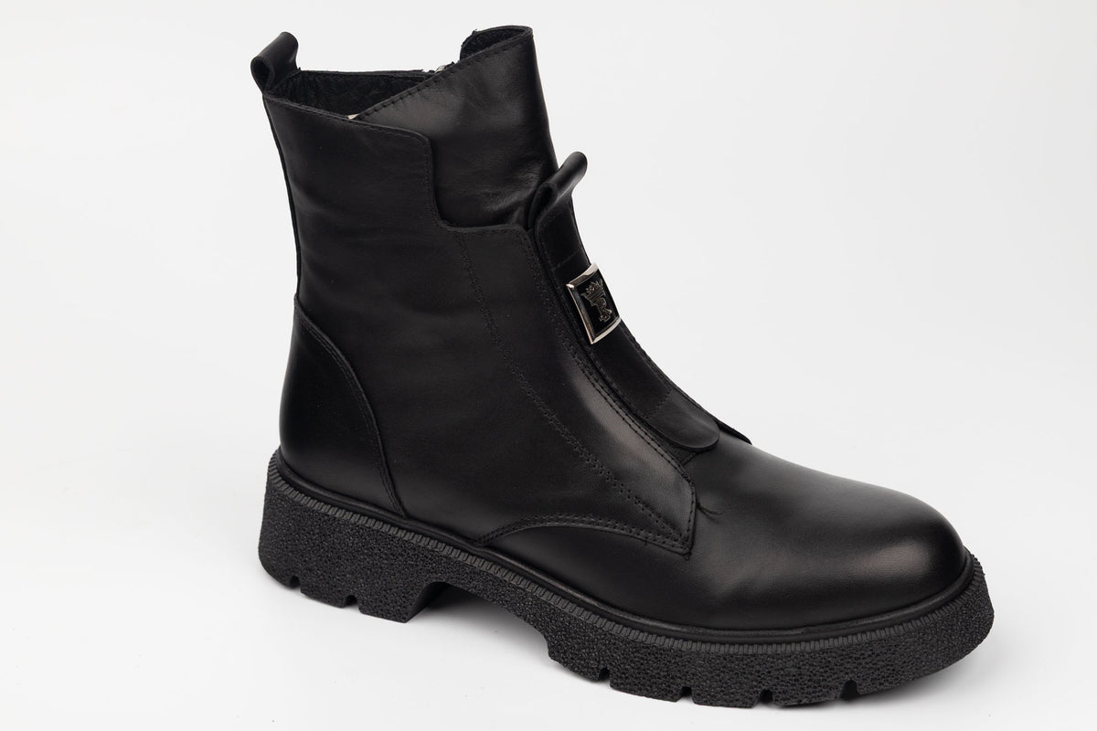 Ghete damă piele naturală DOGATI 091-24129 N box (36-40)