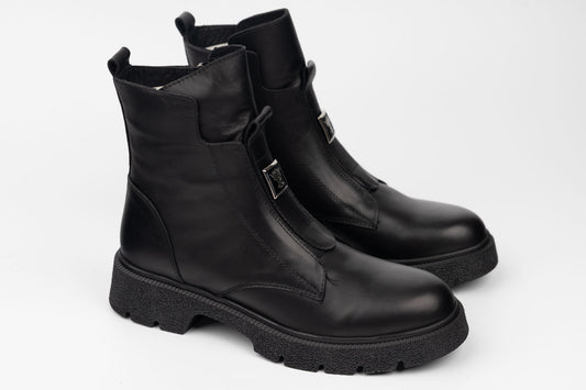 Ghete damă piele naturală DOGATI 091-24129 N box (36-40)
