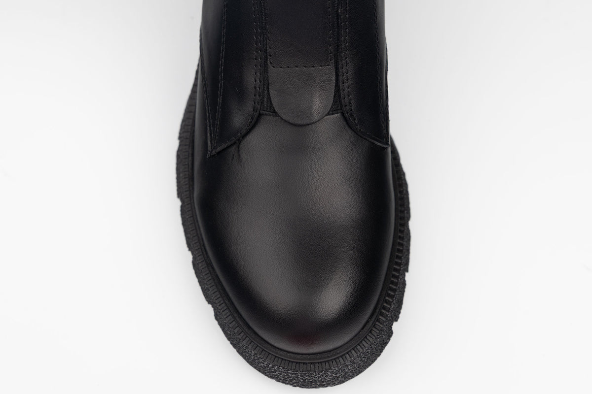 Ghete damă piele naturală DOGATI 091-24129 N box (36-40)