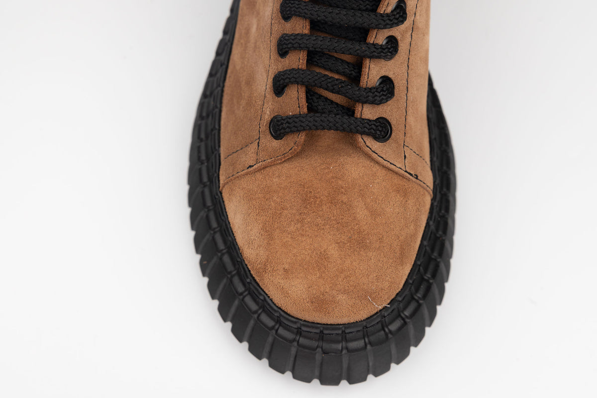Pantofi damă piele naturală DOGATI 70940 Maro vel
