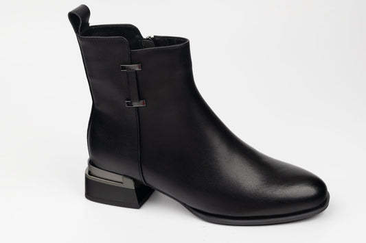 Ghete damă piele naturală BETINA 111 N box (35-41)