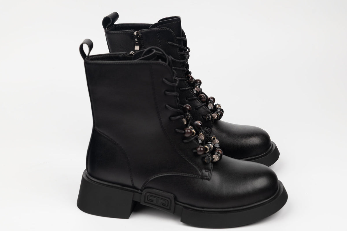 Ghete damă piele naturală BETINA 870 N box (35-41)