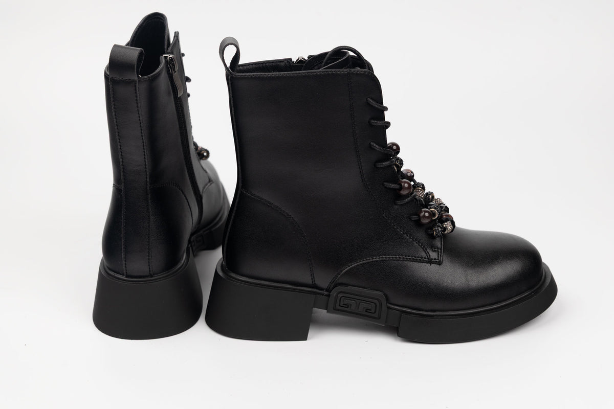 Ghete damă piele naturală BETINA 870 N box (35-41)