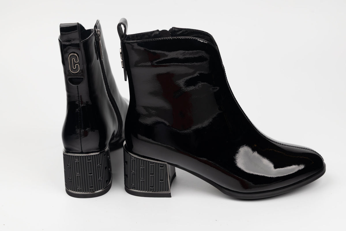 Ghete damă piele naturală BETINA 2571 N lac (35-40)
