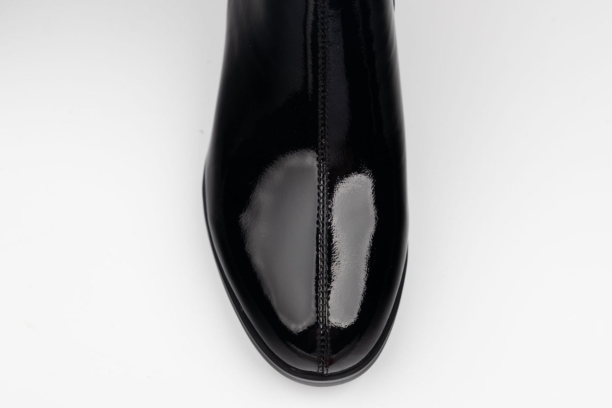 Ghete damă piele naturală BETINA 2571 N lac (35-40)