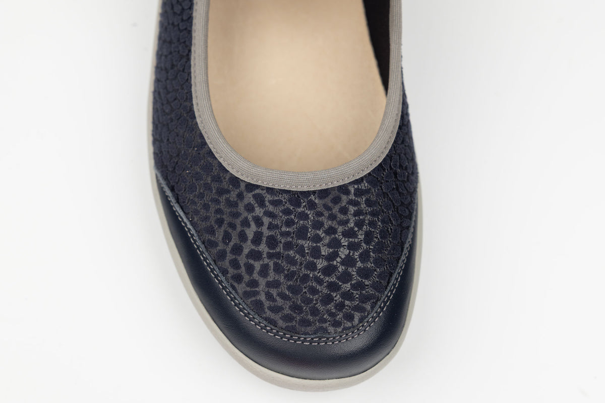 Pantofi damă piele naturală MUVICO 106 Blue