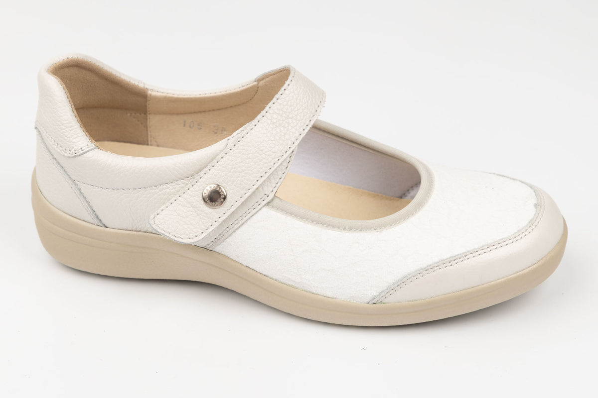 Pantofi damă piele naturală MUVICO 106 Alb