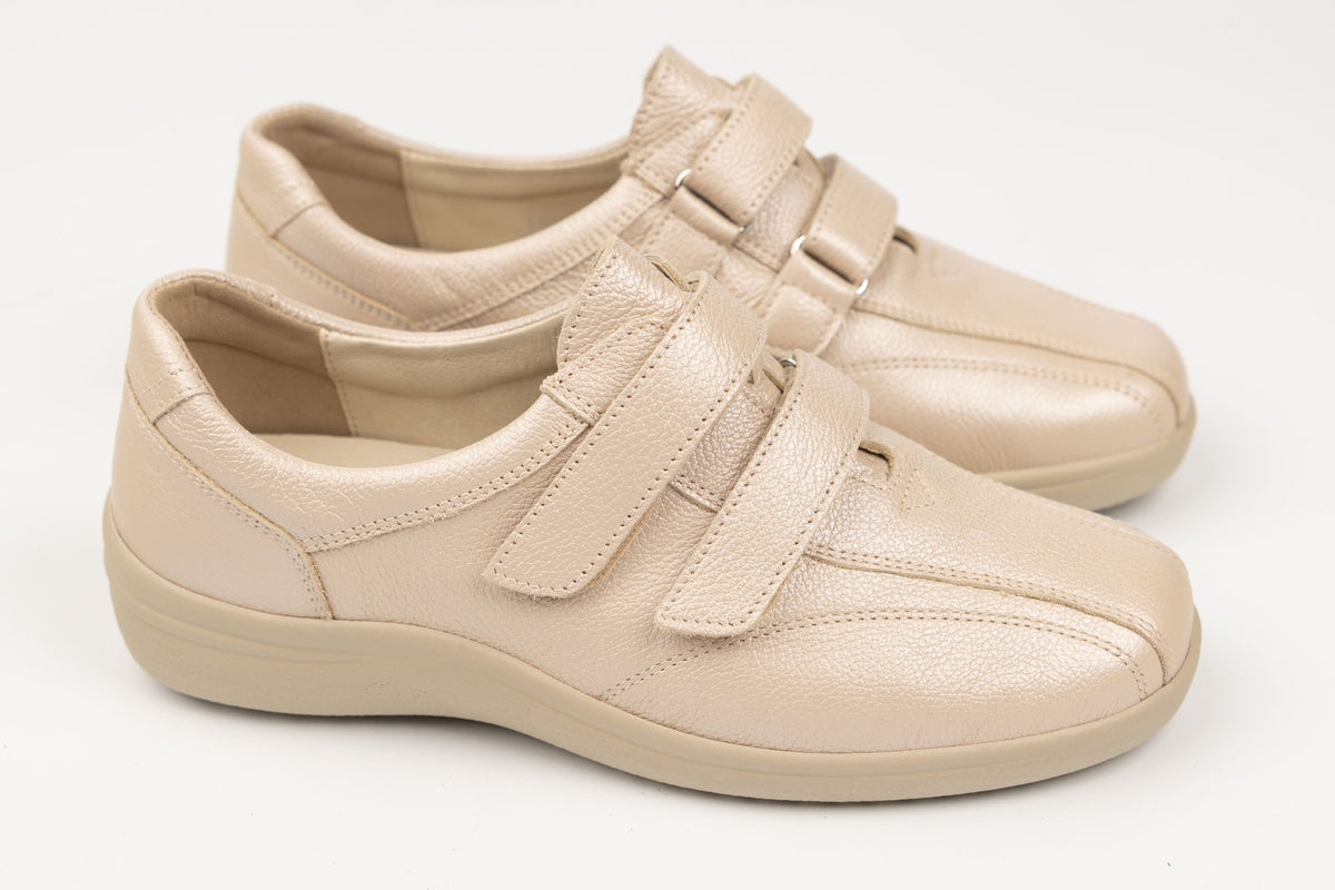 Pantofi damă piele naturală MUVICO 103 Crem