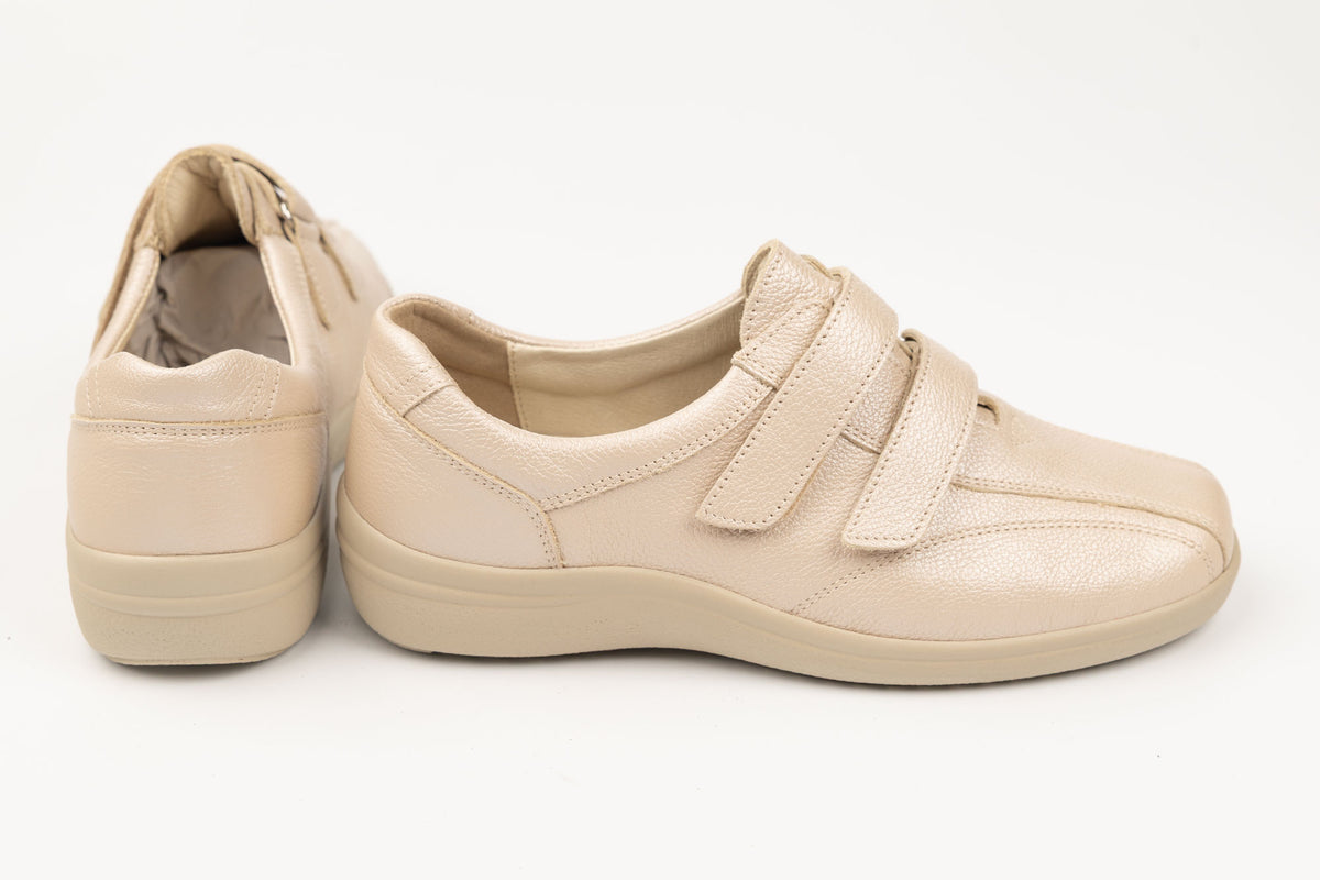 Pantofi damă piele naturală MUVICO 103 Crem