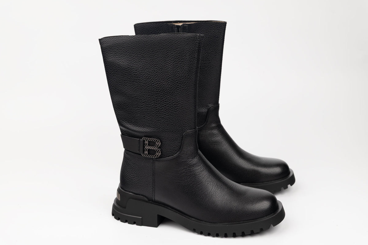 Ghete damă piele naturală FEELING 27-059 N box (35-41)