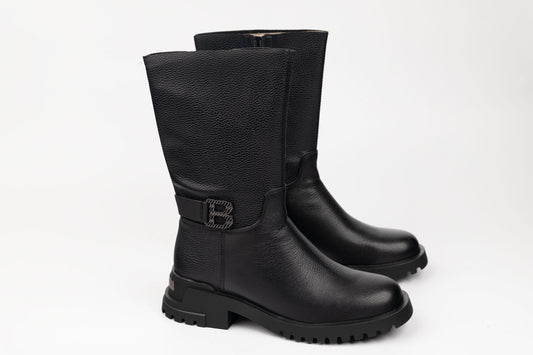 Ghete damă piele naturală FEELING 27-059 N box (35-41)