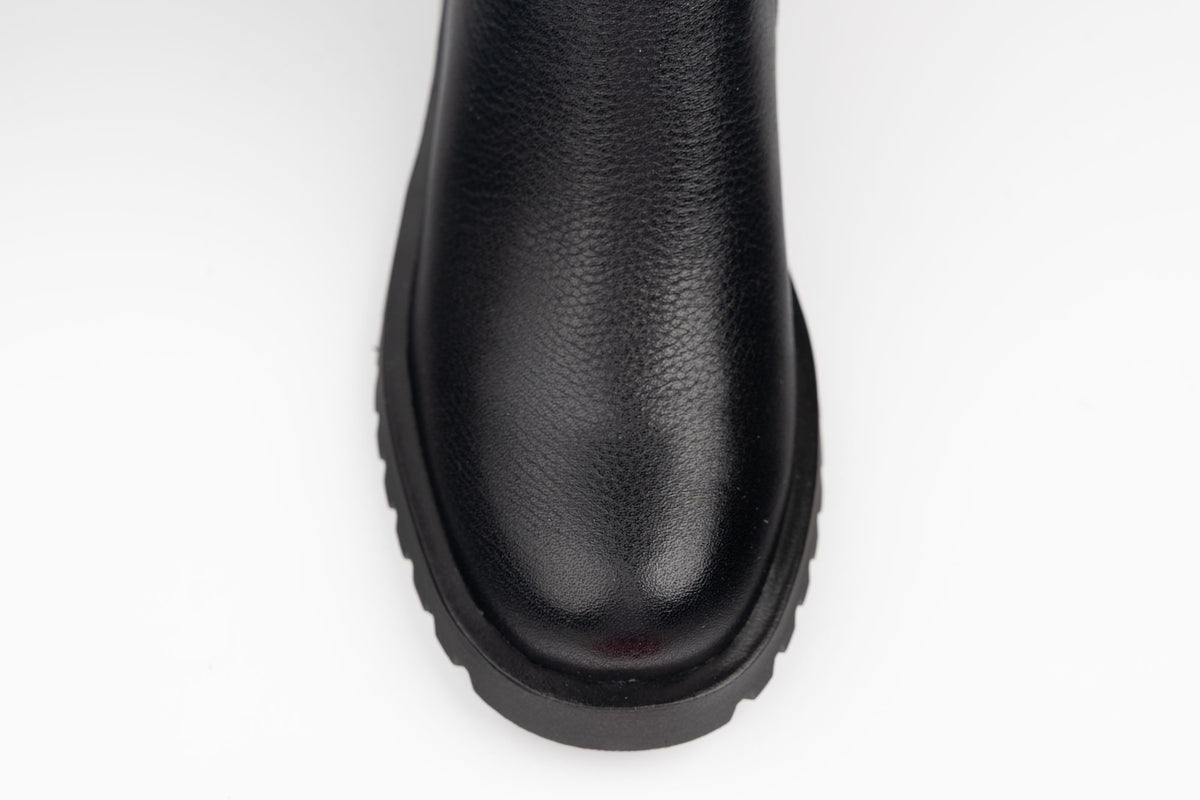 Ghete damă piele naturală FEELING 27-059 N box (35-41)