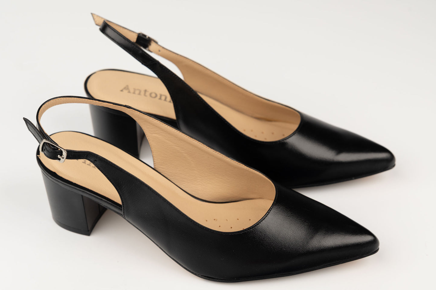 Pantofi damă piele naturală Antonio 4176 N box