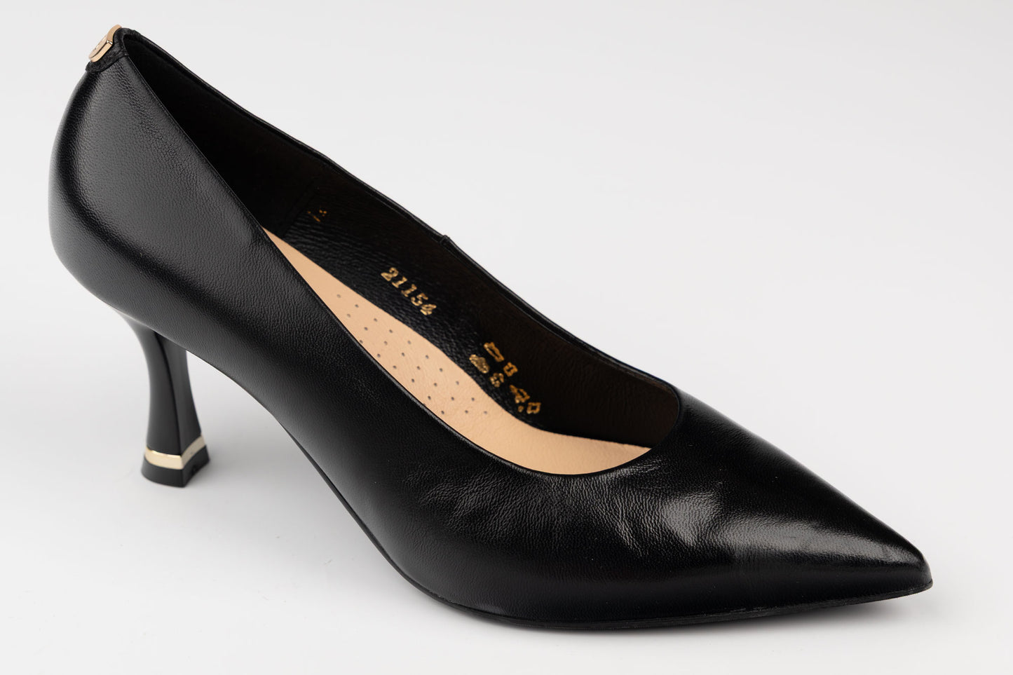 Pantofi damă piele naturală SALA 21154 Negru box