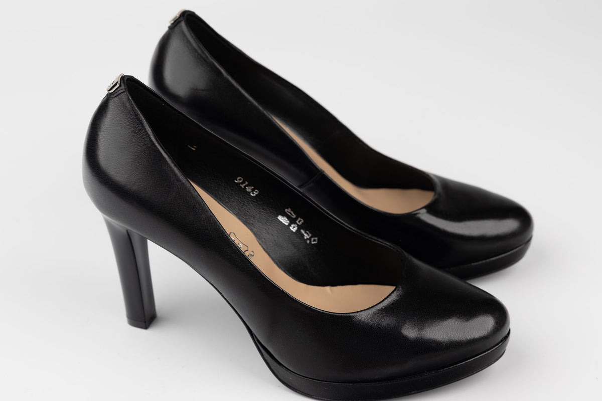 Pantofi damă piele naturală SALA 21017 N box