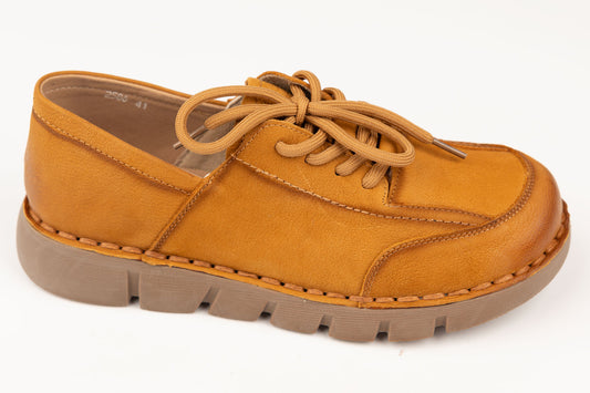 Pantofi damă piele naturală FORMAZIONE 2586 Galben