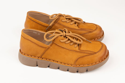 Pantofi damă piele naturală FORMAZIONE 2586 Galben