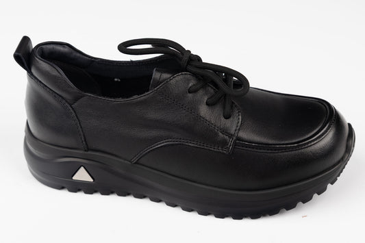 Pantofi damă piele naturală FORMAZIONE 5366 Negru box