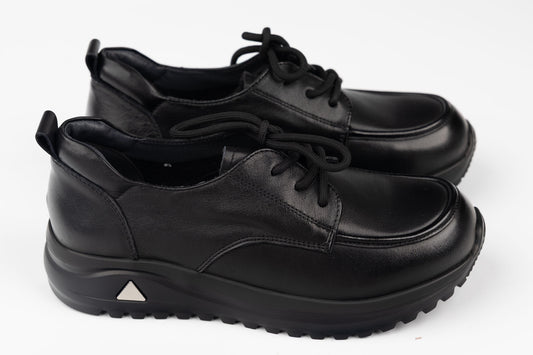 Pantofi damă piele naturală FORMAZIONE 5366 Negru box
