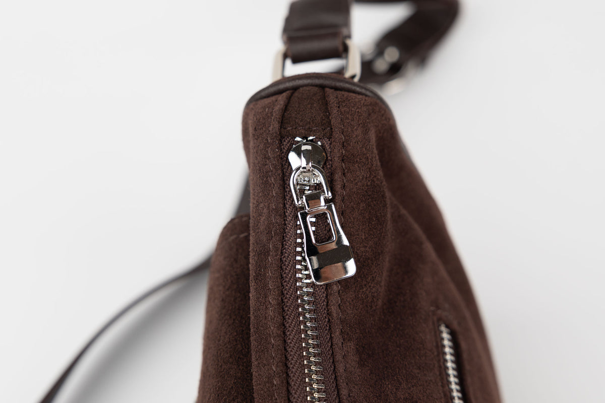 Geanta din piele naturală FENIX FASHION 6075 Coffee