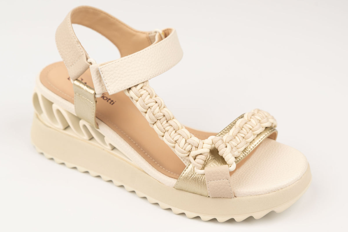 Sandale damă piele naturală ANNA V 909-38 Bej AU