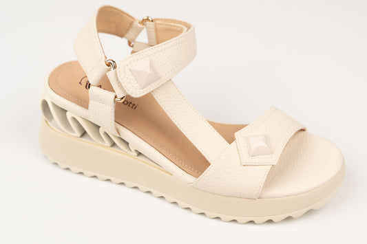 Sandale damă piele naturală ANNA V 909-39 Bej