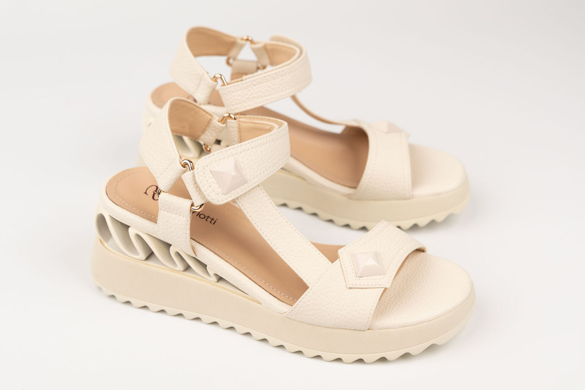 Sandale damă piele naturală ANNA V 909-39 Bej