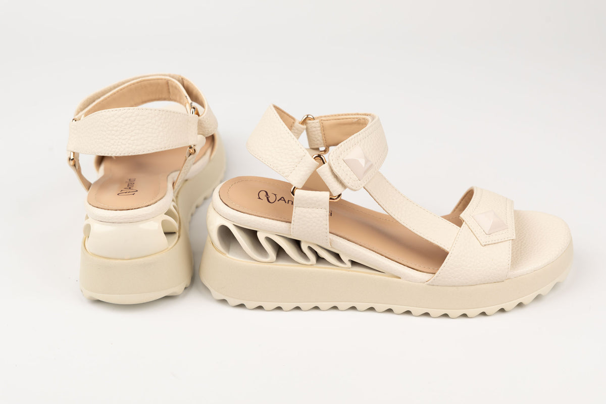 Sandale damă piele naturală ANNA V 909-39 Bej