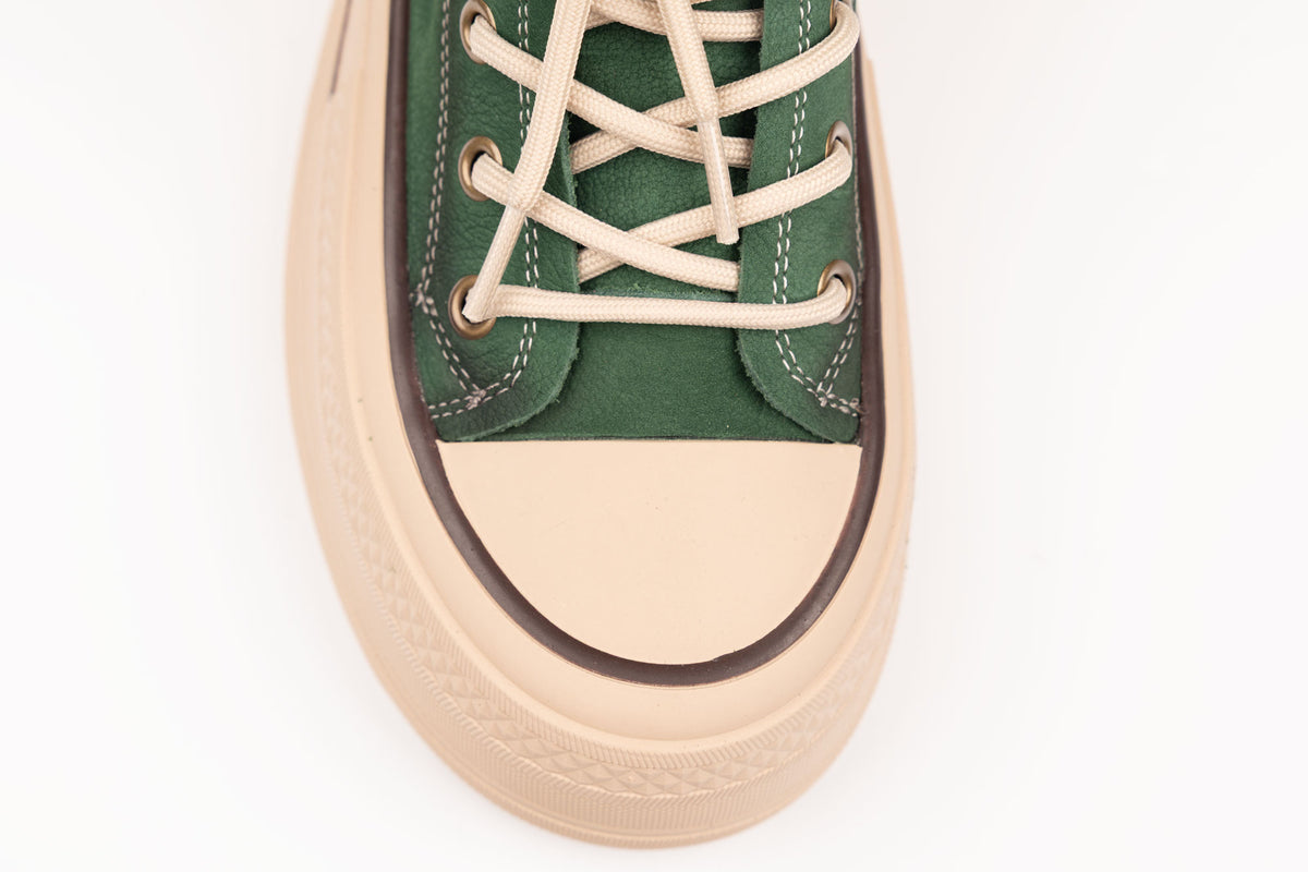 Ghete damă piele naturală FRANCO GERARDO 65389 Verde (36-40)
