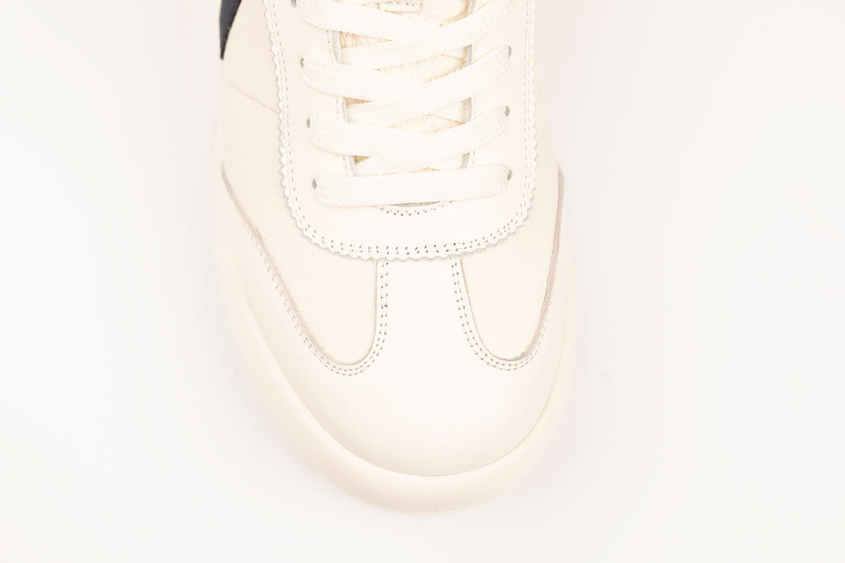 Pantofi bărbați casual piele naturală FRANCO GERARDO 5327 Alb blue