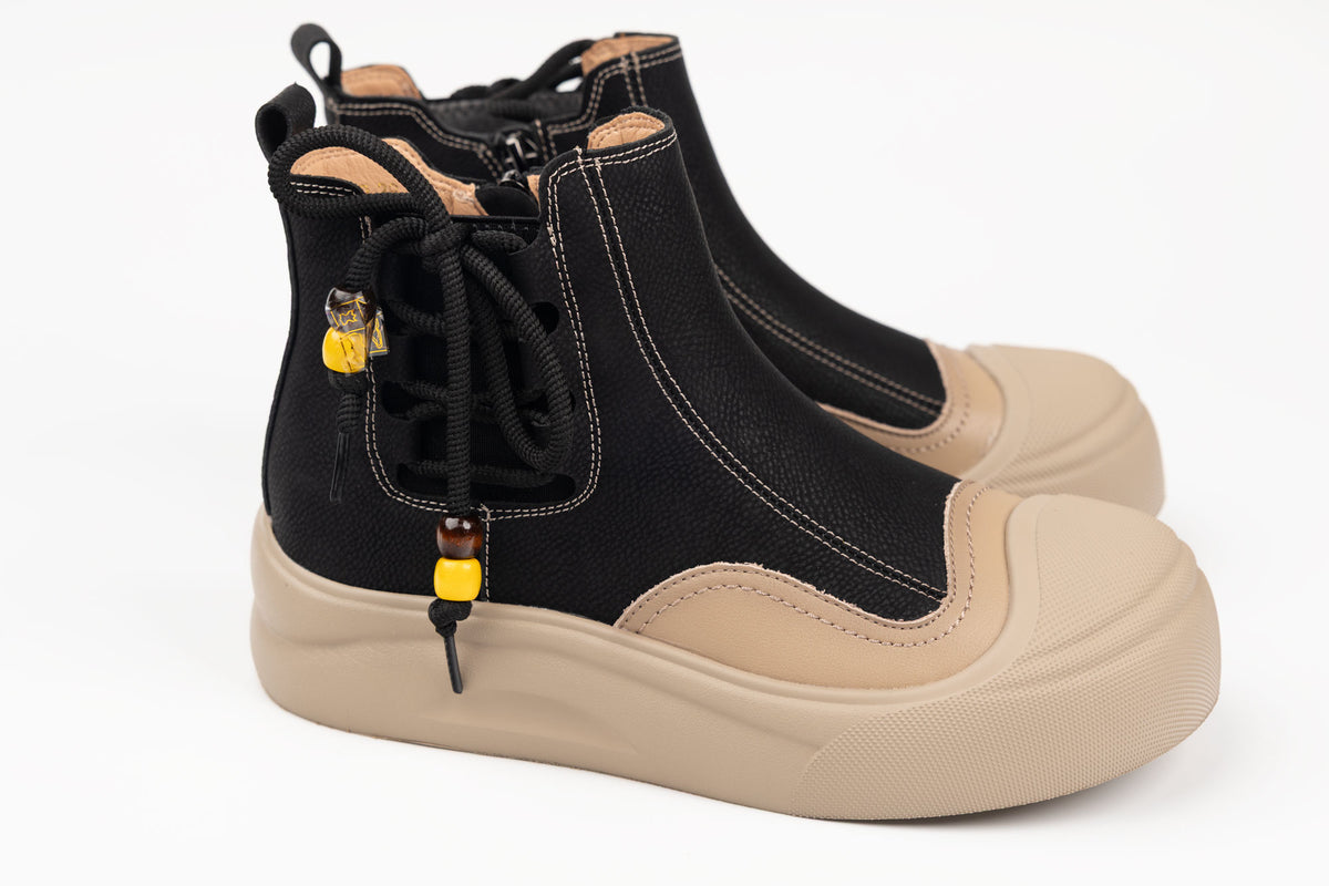 Ghete damă piele naturală FRANCO GERARDO X-5019 (36-40)