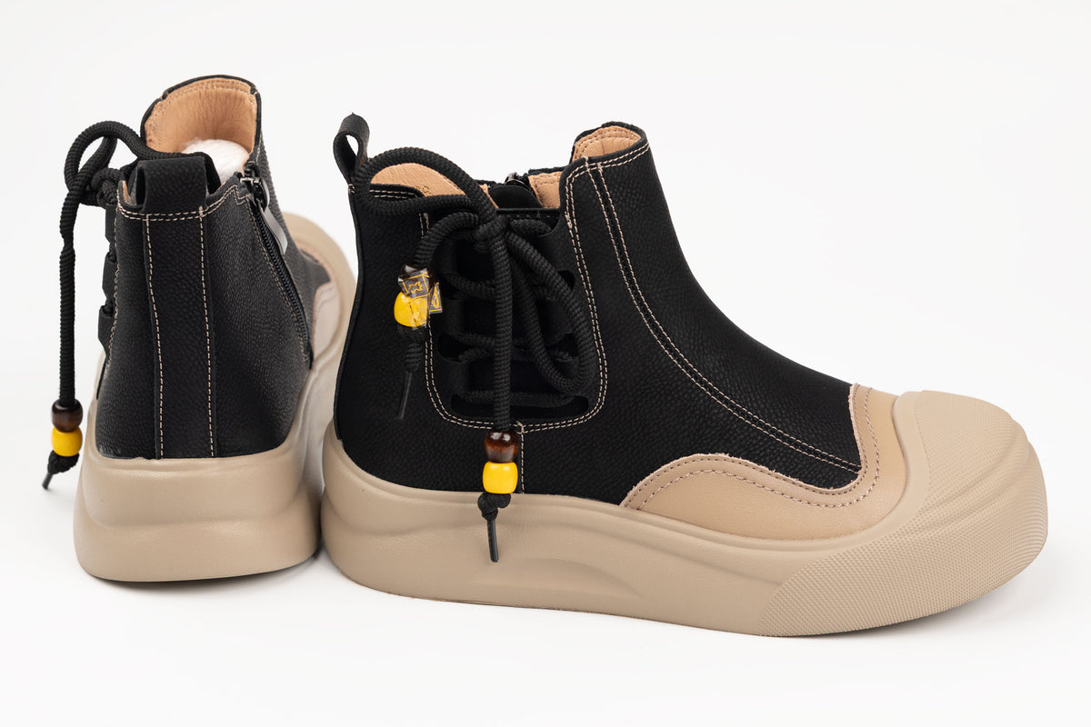Ghete damă piele naturală FRANCO GERARDO X-5019 (36-40)
